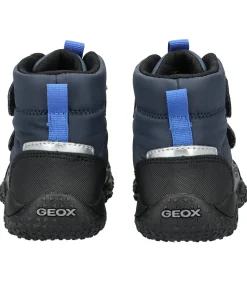 Imitatieleer/Nylon Enkellaarzen