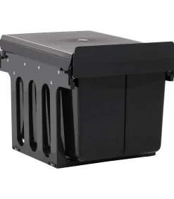 Inbouwprullenbak uittrekbaar soft-close 48 L