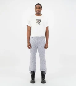 Jacquardbroek met reliëf