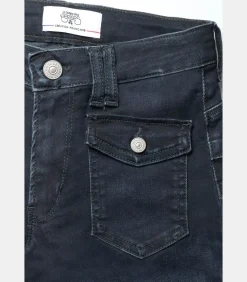 Jeans flare pulp slim hoge taille, lengte 34