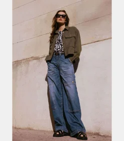 Jeans loose, wijd HOLLY, lengte 34