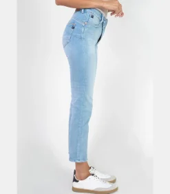 Jeans push-up regular hoge taille PULP, 7/8