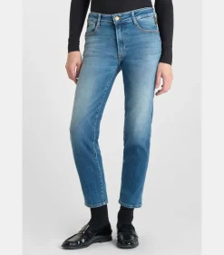 Jeans push-up regular hoge taille PULP, 7/8