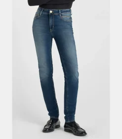 Jeans push-up slim hoge taille PULP, lengte 34