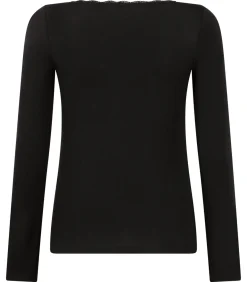 Jersey pyjamatop met lange mouwen