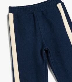 Jogger Met gebruik van twee verschillende stoffen Sweat Bottoms