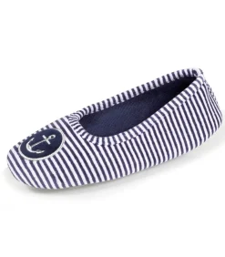 Junior balletschoentjes met strepen