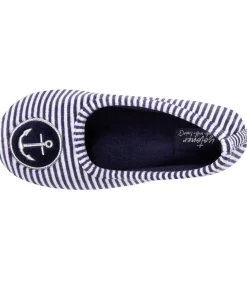 Junior balletschoentjes met strepen