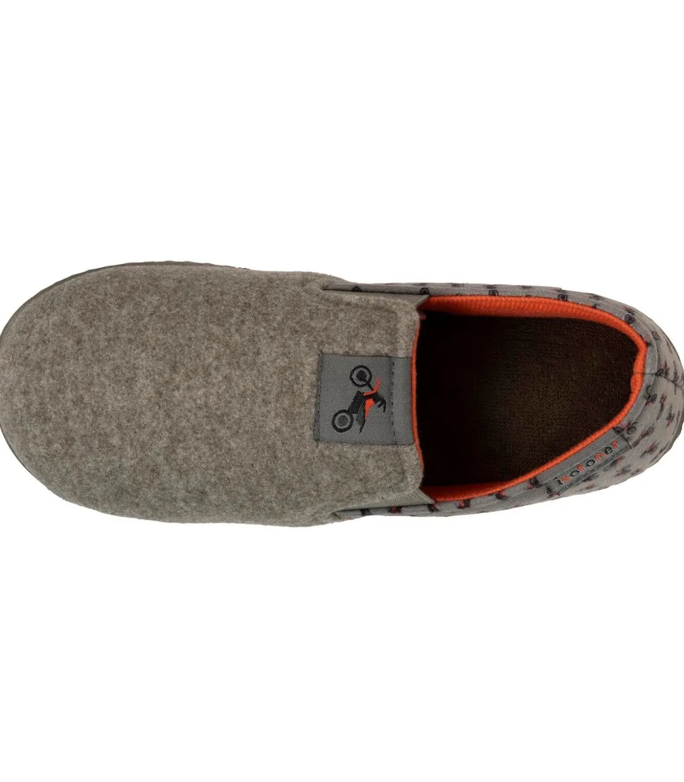 Junior Motorfiets Comfort Slippers Khaki gevlekt