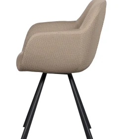 Juno Eetkamerstoelen - Mesh - Naturel - Set van 6