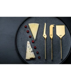 Kaasmes en Botermes Goud - 6 stuks