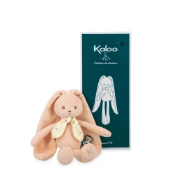 Kaloo knuffel konijn perzik Lapinoo - zacht speelgoed baby cadeau