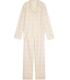 Katoenen pyjama met knopen MONTAUK 106