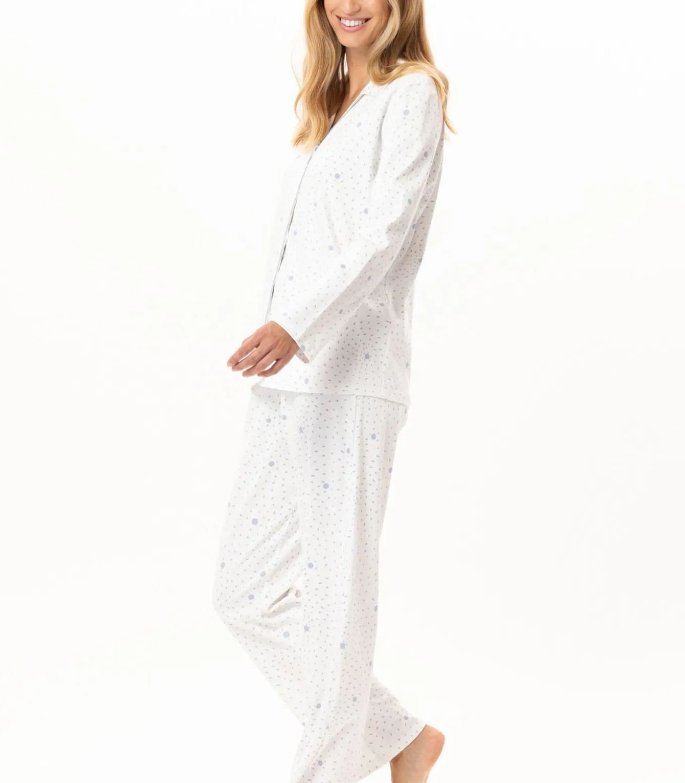 Katoenen pyjama met knopen COSY 106