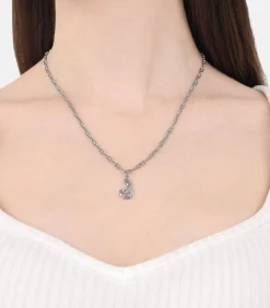 Ketting met hanger voor mannen en vrouwen, unisex, roestvrij staal | schorpioen