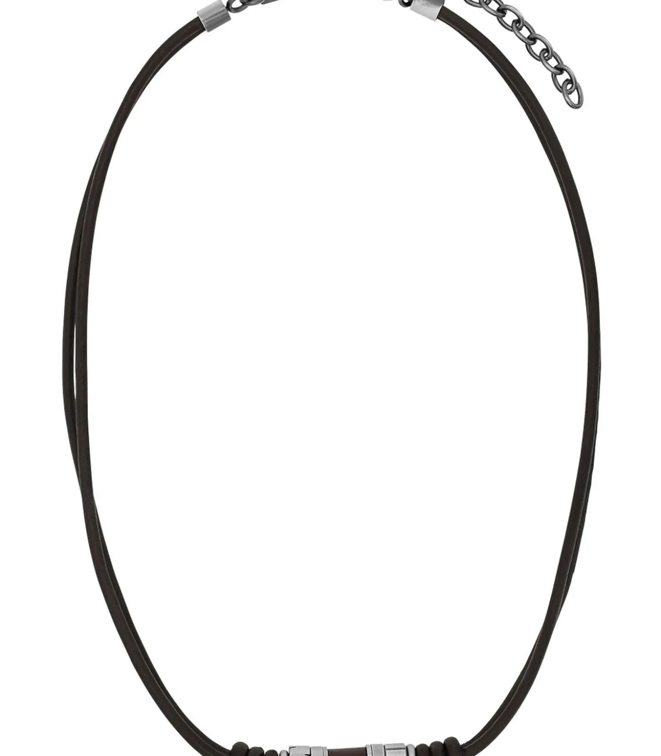 Ketting met hanger voor mannen, roestvrij staal