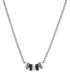 Ketting met hanger voor mannen, roestvrij staal