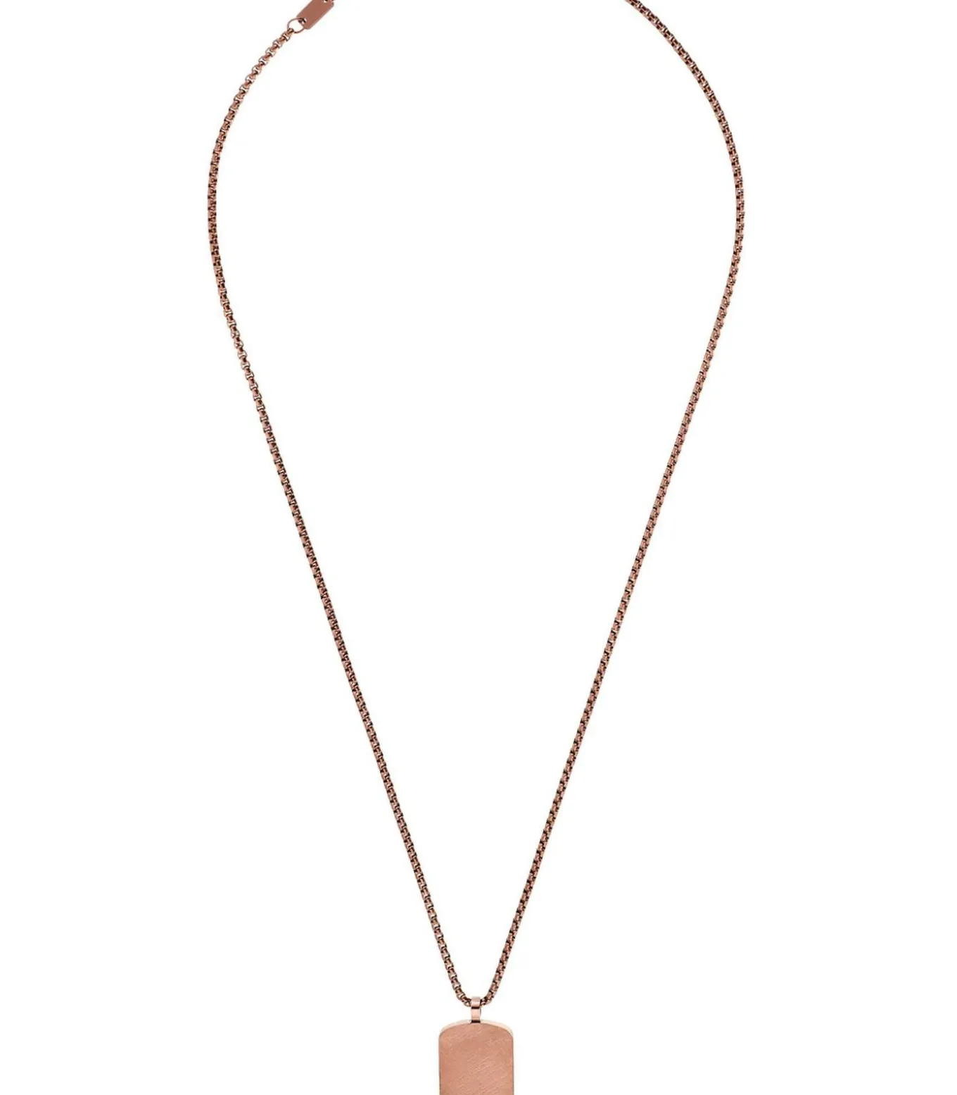 Ketting met hanger voor mannen, roestvrij staal