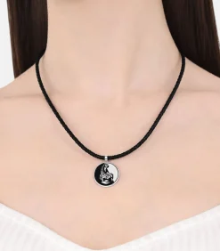 Ketting met hanger voor mannen en vrouwen, unisex, roestvrij staal | schorpioen