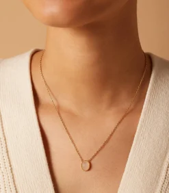 Ketting Staal 47 cm - Goudkleurig