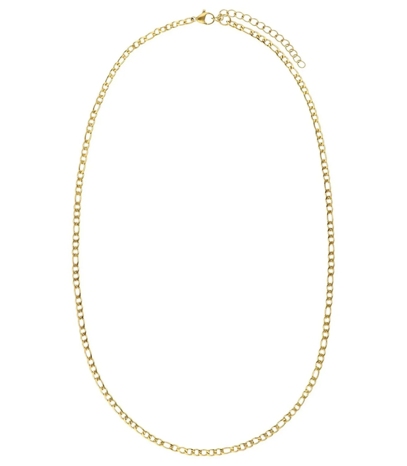 Ketting Staal 45 cm - Zilverkleurig