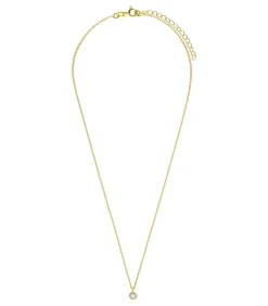 Ketting Zilver 45 cm - Goudkleurig