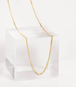 Ketting Zilver - goudkleurig