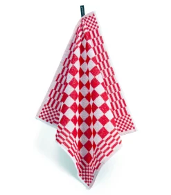Keuken- en theedoekenset - Rood - 12 delig