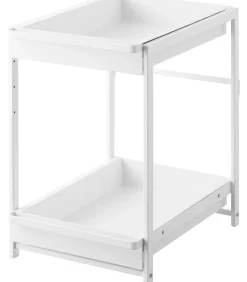 Keukenkast Organizer - 2 niveaus - Tower - Wit