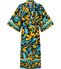 Kimono Robe Frangipani - Tealsun