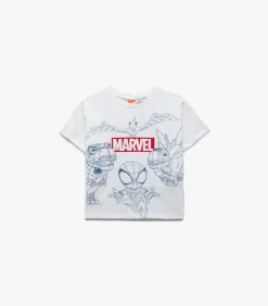Kinder T-shirt Marvel Spiderman Korte Mouwen