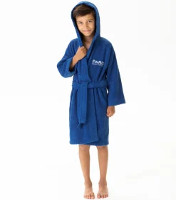 Kinderbadjas met kap 100% katoen, MAGIQUE