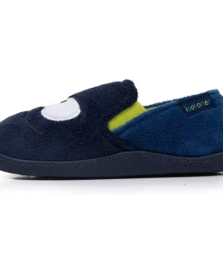 Kinderpantoffels Marine geel monster