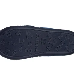 Kinderpantoffels Marine geel monster