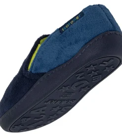 Kinderpantoffels Marine geel monster