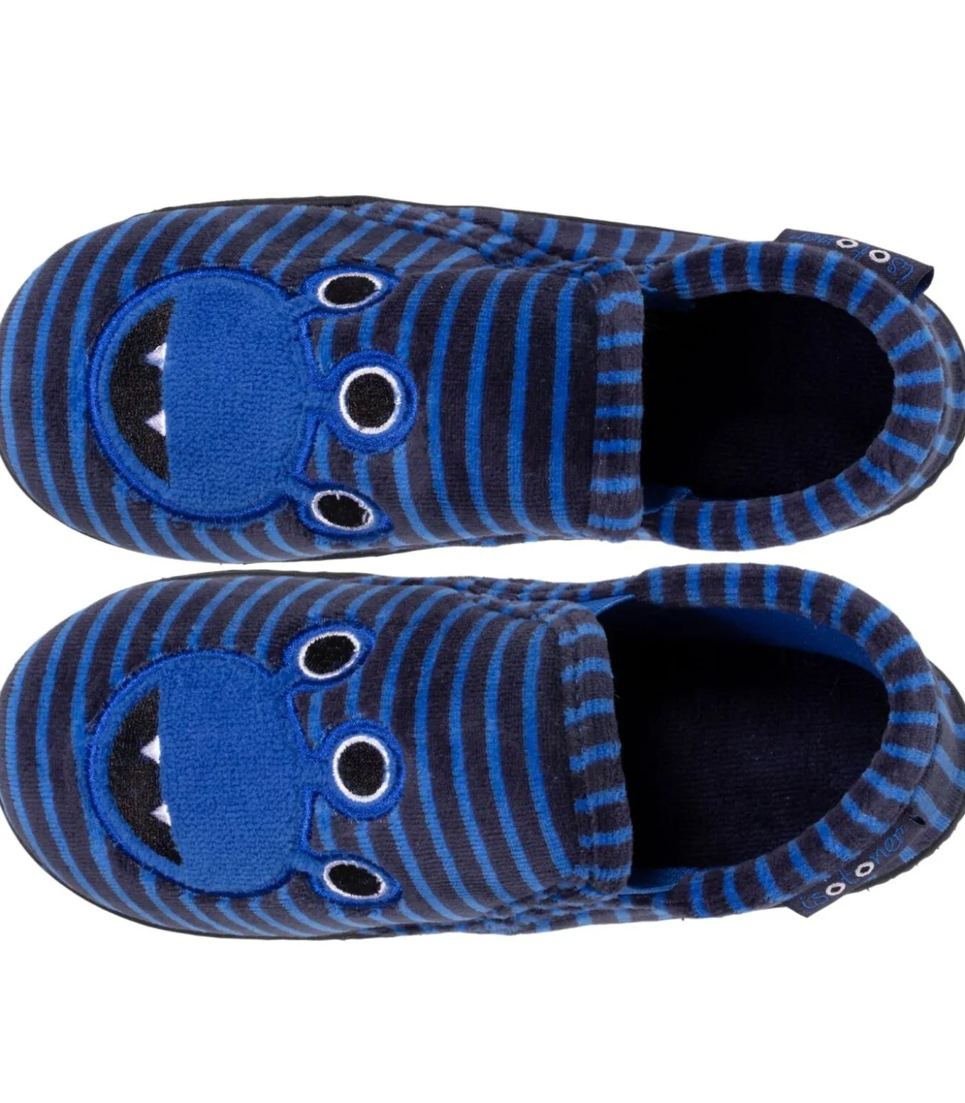 Kinderpantoffels Monster Strepen