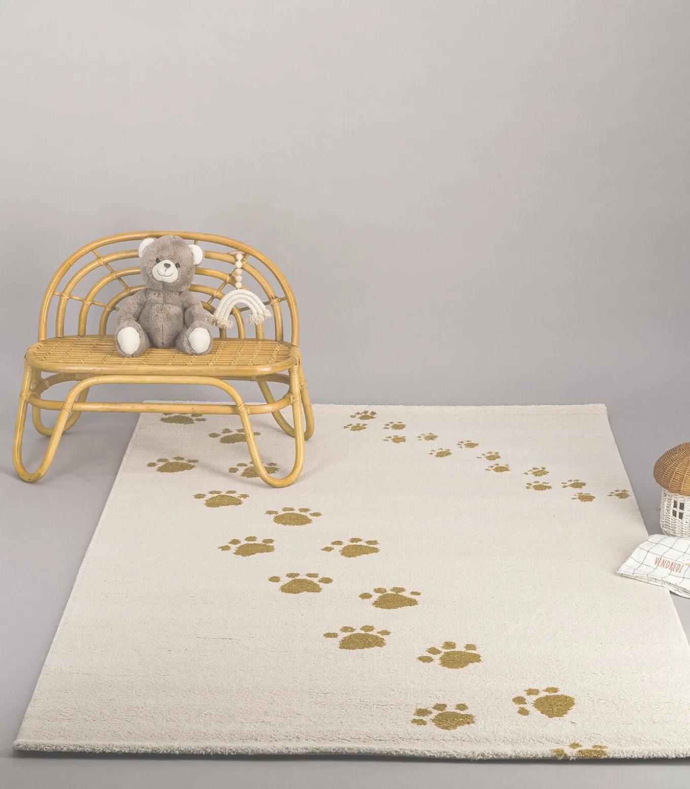 Kindmat opdrukken van beer