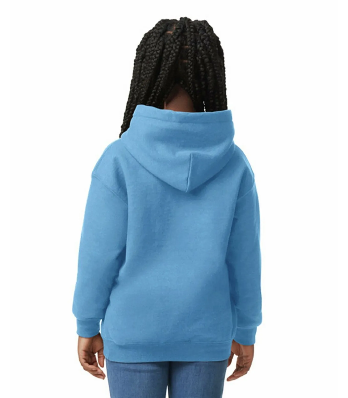 Klassiek - Trui met kap - Lichtblauw