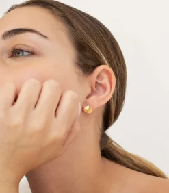 Kleine gouden oorbellen Taglio