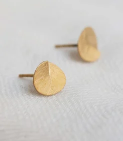 Kleine gouden oorbellen Taglio