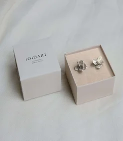 Kleine zilveren oorbellen Pampalonia