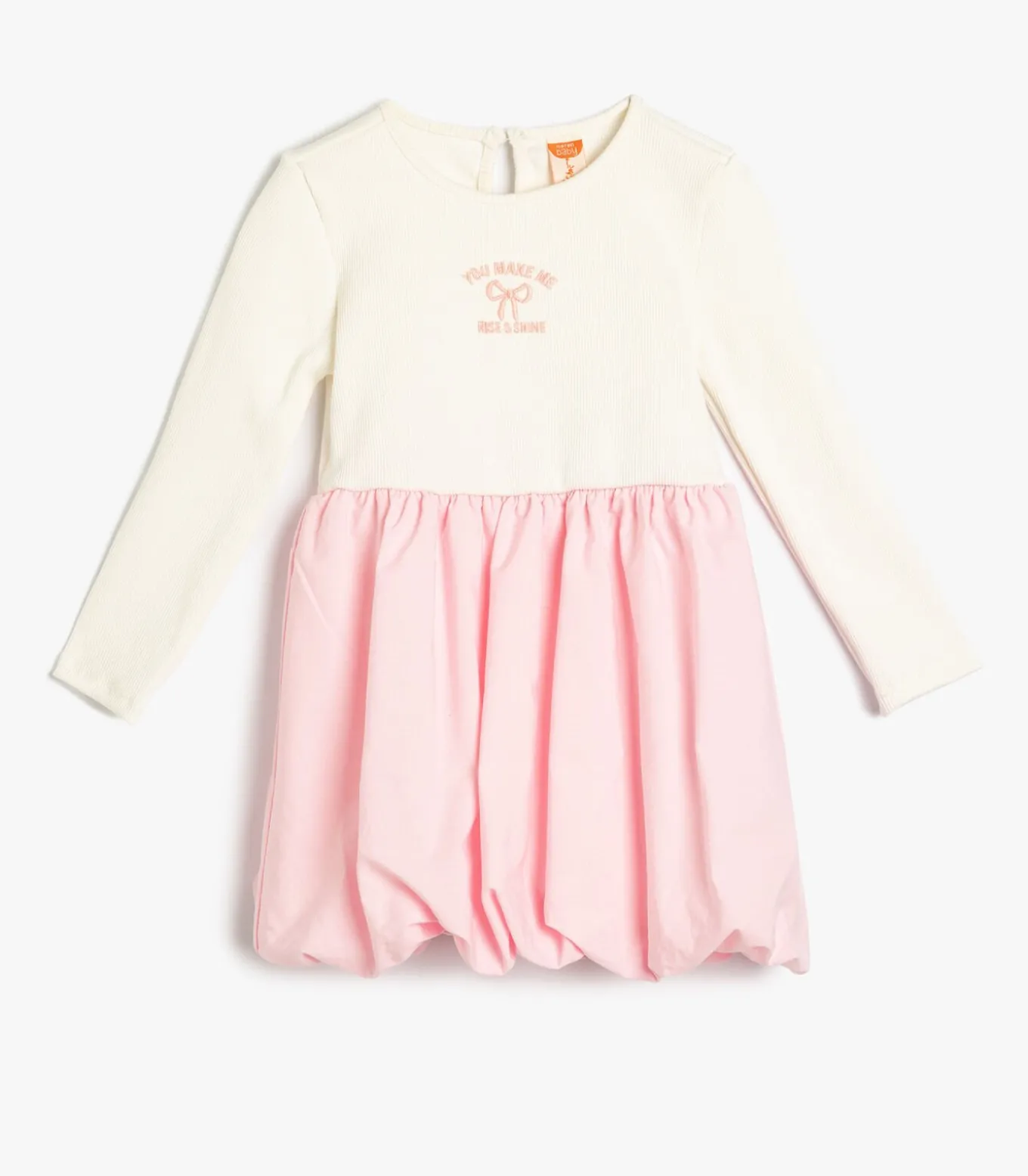 Knielengte Ballonvorm Jurk