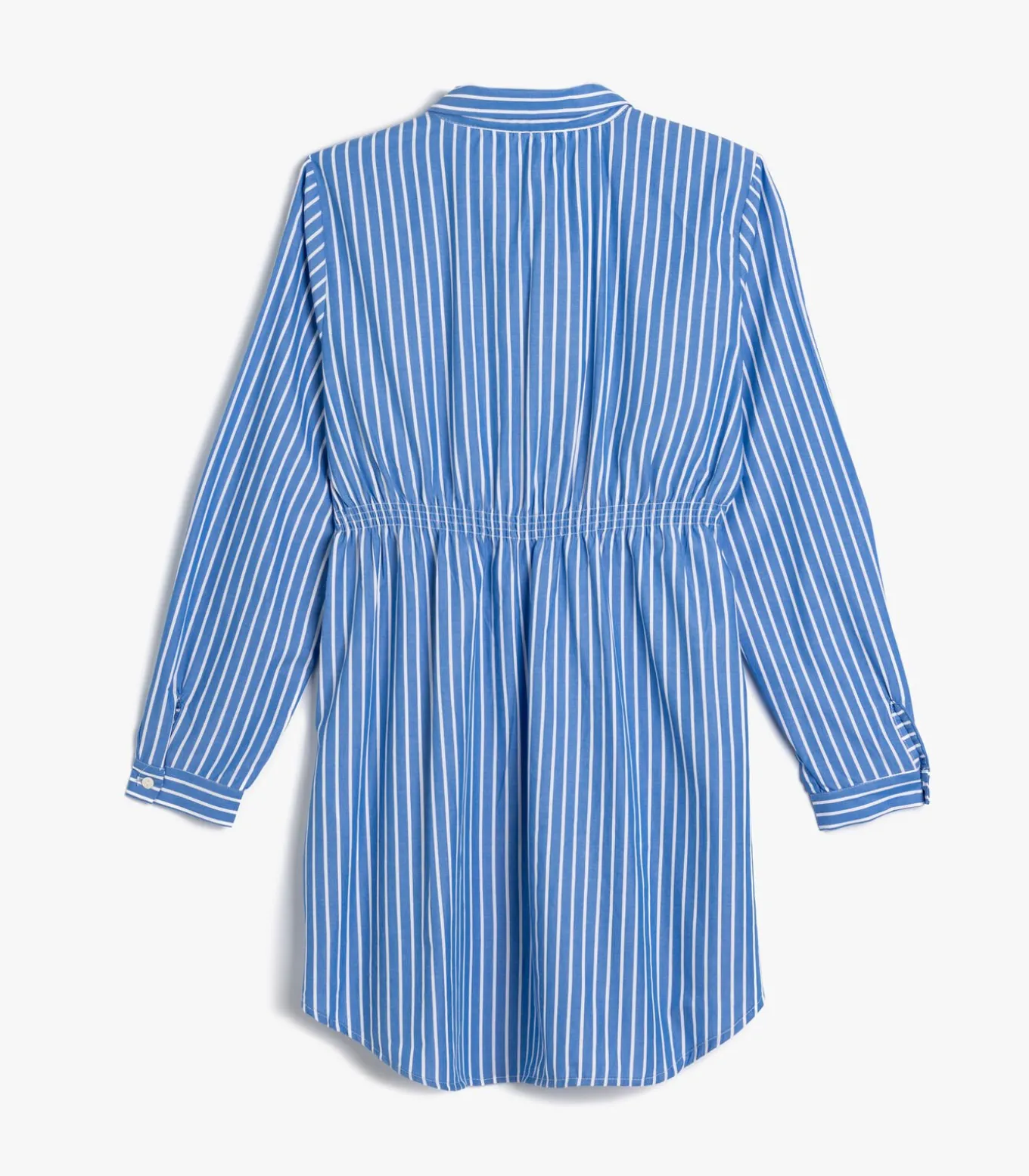 Knielengte Overhemdkraag Jurk