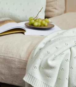 KNITTED AJOUR - Plaid