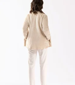 Kort jasje van flanellen pluche ESSENTIEL H73B