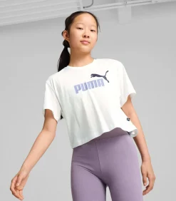 Kort meisjes-T-shirt Logo