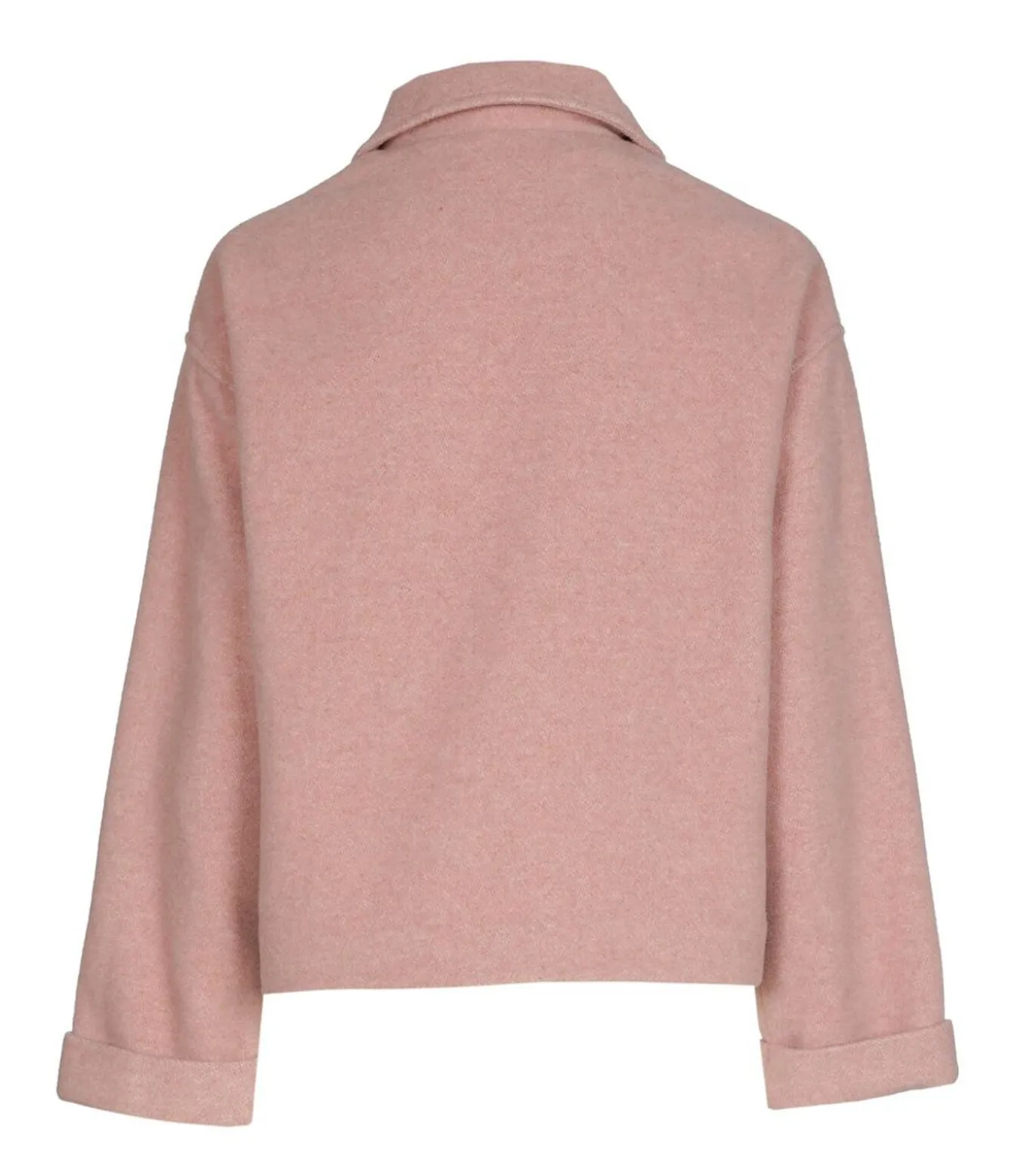 Kort roze jasje in loose fit