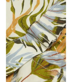 Korte jumpsuit met bloemenprint