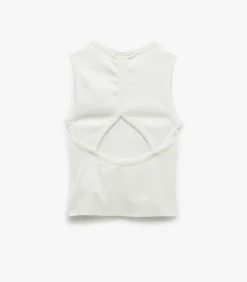 Koton Back Cut-Out Detail Tank Top