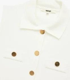 Koton Crew Neck Knit Vest